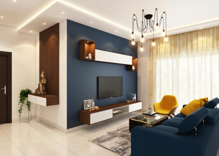 Living room interior design in Chembur Mumbai